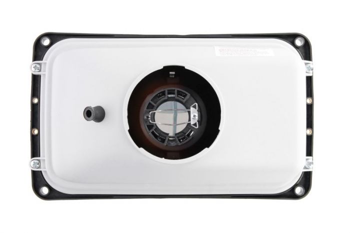 Far stanga (H4/T4W, manual, fara motor, culoare insert: argintiu) potrivit IVECO EUROTRAKKER; MAN E2000 01.93- [2]