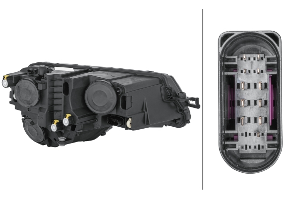 Fat stanga (H7/H8/PWY24W/W5W, electric, cu bec, fara unitate control lumini) potrivit SKODA KAROQ 11.17-11.21 [4]