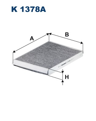 Filtru aer habitaclu cu carbune activ potrivit AUDI A4 ALLROAD B9, A4 B9, A5, A6 ALLROAD C8, A6 C8, A7, A8 D5, E-TRON, Q5, Q7, Q8, Q8 E-TRON; BENTLEY BENTAYGA 1.4-Electric 01.15- [3]