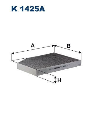 Filtru aer habitaclu cu carbune activ potrivit BMW 2 (G42, G87), 3 (F30, F80), 3 (G20, G80, G28), 3 (G21), 3 (G21, G81), 4 (G22, G82), 4 (G23, G83), 4 GRAN COUPE (G26) 1.6-Electric 11.15- [3]