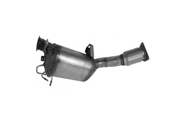 Filtru de particule diesel (DPF) fata potrivit VW Touareg 2003-2010 - 2.5 diesel, Euro 4, cordierita [2]