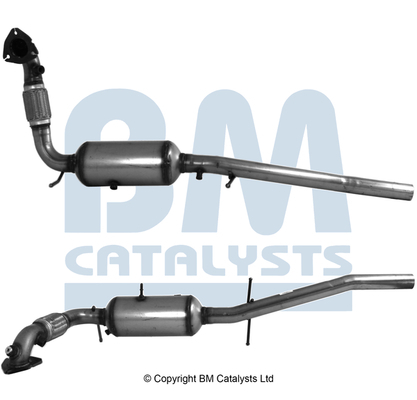 Filtru de particule diesel (DPF) potrivit Ford Tourneo Custom V362, Transit, Transit Custom V362, Transit V363 2011-2023 - 2.2 diesel, Euro 5, cordierita [2]
