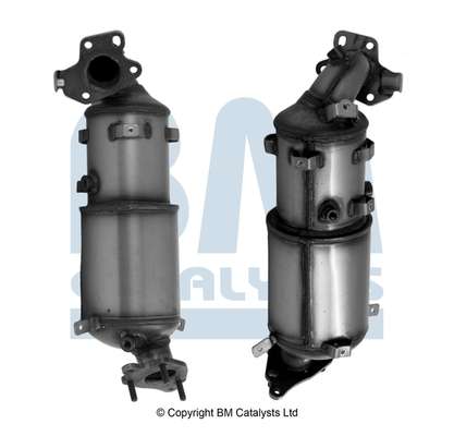 Filtru de particule diesel (DPF) potrivit Honda Accord VIII 2008-2015 - 2.2 diesel, Euro 4, cordierita [2]