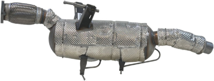 Filtru de particule diesel (DPF) potrivit Nissan NV400; Opel Movano B; Renault Master III 2010-2025 - 2.3 diesel, Euro 6, cordierita [2]