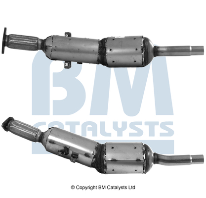 Filtru de particule diesel (DPF) potrivit Renault Fluence, Grand Scenic III, Megane, Megane III, Scenic III dupa 2008 - 1.5 diesel / 1.9 diesel, Euro 4, cordierita [2]