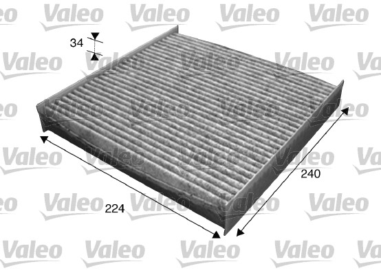 Filtru habitaclu cu carbune activ potrivit CITROEN BERLINGO, BERLINGO/MINIVAN, XSARA, XSARA/HATCHBACK, XSARA/KOMBI; PEUGEOT PARTNER, PARTNER/MINIVAN 1.1-Electric dupa 1996 [3]