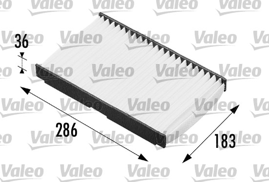 Filtru habitaclu potrivit DS DS 4; CITROEN C2, C2 ENTERPRISE, C3 I, C3 PICASSO, C3 PLURIEL, C4, C4 I, C4 II, DS4; PEUGEOT 1007, 307, 308, 308 I, 308 II, 308 I/KOMBI, RCZ 1.1-2.0D dupa 2000 [3]