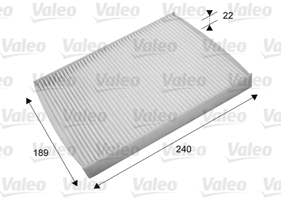 Filtru habitaclu potrivit FORD B-MAX, ECOSPORT, FIESTA, FIESTA VI, FIESTA VII, KA+ III, PUMA, TOURNEO COURIER B460, TRANSIT COURIER B460, TRANSIT COURIER B460/MINIVAN 1.0-2.0 dupa 2008 [2]