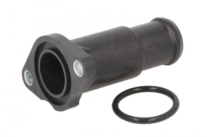 Flansa lichid racire (numar iesiri: 1) potrivit AUDI 100 C4, 80 B3, 80 B4, A6 C4, COUPE B3; SEAT CORDOBA, IBIZA II, TOLEDO I; VW CORRADO, GOLF II, GOLF III, JETTA II 1.6/1.8/2.0 1983-2001 [2]