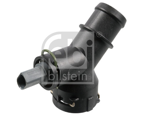 Flansa lichid racire (numar iesiri: 2) with sensor potrivit AUDI A3, TT; SEAT ALTEA, ALTEA XL, LEON, TOLEDO III; SKODA OCTAVIA II, SUPERB II; VW CADDY III, CADDY III MINIVAN 1.4-3.6 02.03-12.16