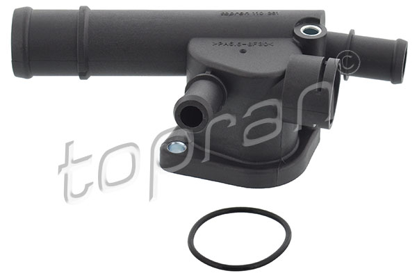 Flansa lichid racire (numar iesiri: 4) potrivit AUDI A3, A4 B7, A8 D3; SEAT ALHAMBRA, ALTEA, ALTEA XL, CORDOBA, IBIZA III, IBIZA IV, IBIZA IV SC, LEON, TOLEDO III 1.4D-3.0 01.00-12.10 [2]