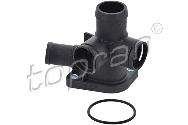 Flansa lichid racire (numar iesiri: 4) potrivit SEAT CORDOBA, CORDOBA VARIO, IBIZA II, TOLEDO I; VW GOLF III, PASSAT B3/B4, POLO, POLO III CLASSIC, VENTO 1.6 07.94-12.02 [2]