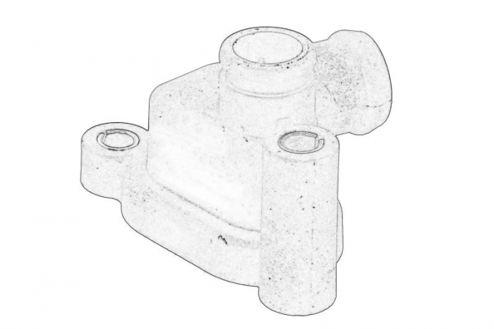 Flansa lichid racire potrivit AUDI A4 B8, A5, A6 ALLROAD C7, A6 C6, A6 C7, A7, A8 D4, Q5, Q7 3.0D 05.04-09.18 [2]