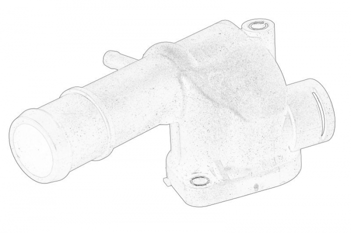 Flansa lichid racire potrivit AUDI A4 B8, Q5 2.0D 11.07-05.17
