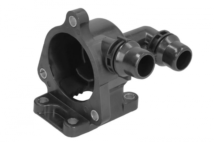 Flansa lichid racire potrivit BMW 1 (E81), 1 (E87), 1 (E88), 3 (E46), 3 (E90), 3 (E91), 3 (E93), 5 (E60), X1 (E84), X3 (E83), Z4 (E85) 1.6-2.0 12.98-06.15
