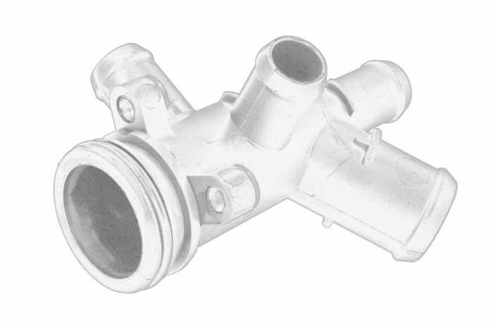 Flansa lichid racire potrivit FORD TRANSIT; LAND ROVER DEFENDER 2.2D 2.4D 3.2D 01.00-02.16