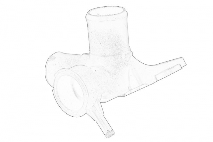 Flansa lichid racire potrivit HYUNDAI ACCENT V, CRETA, ELANTRA IV, ELANTRA V, I20 ACTIVE, I20 I, I20 II, I30, I40 I, I40 I CW, IX20, IX35, KONA, TUCSON, VELOSTER 1.4-1.6LPG 05.06-