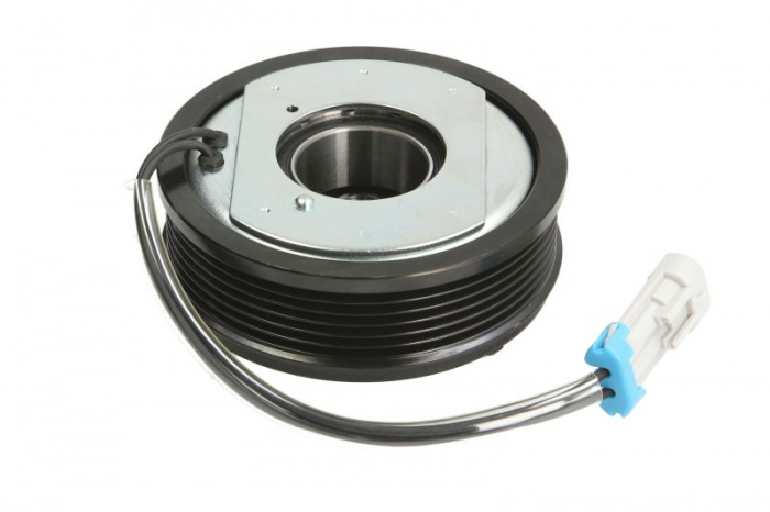 Fulie AC ambreiaj complet compresor clima (DELPHI CVC 12V 6PK 105mm) [2]