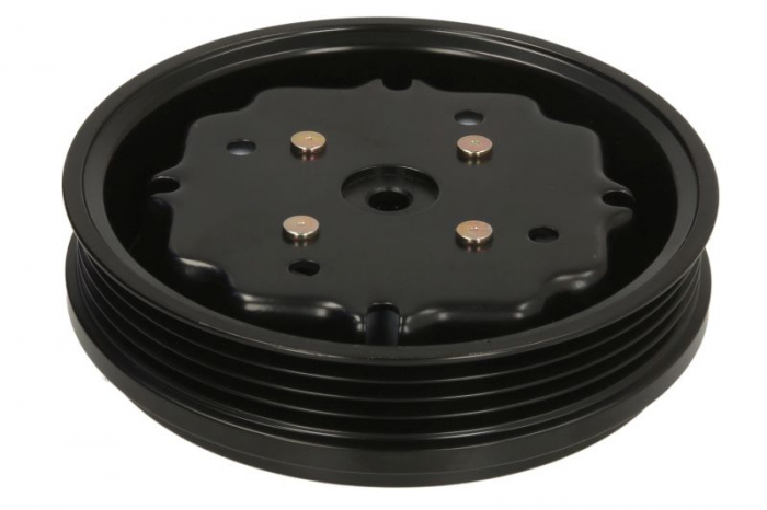 Fulie ambreiaj compresor AC clima  (DENSO 7SEU16C 4PK 114mm) AUDI A4, A6 1.9D intre 2000-2008 [2]