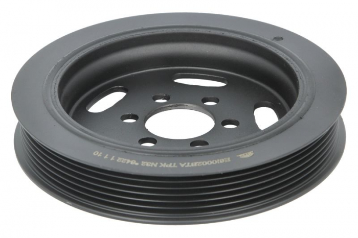 Fulie curea arbore cotit potrivit JAGUAR F-PACE, S-TYPE II, XF I, XF II, XJ; LAND ROVER DISCOVERY IV, RANGE ROVER IV, RANGE ROVER SPORT I, RANGE ROVER SPORT II 2.7D 3.0 3.0D 06.04-