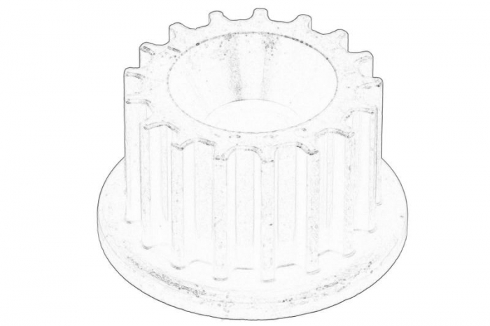 Fulie pompa apa potrivit AUDI A3, Q2, Q3, TT; CUPRA FORMENTOR; SEAT ALHAMBRA, ATECA, LEON, LEON SC, LEON ST; SKODA KAROQ, KODIAQ I, OCTAVIA II, OCTAVIA III, OCTAVIA IV, SUPERB II 1.8 2.0 09.04-