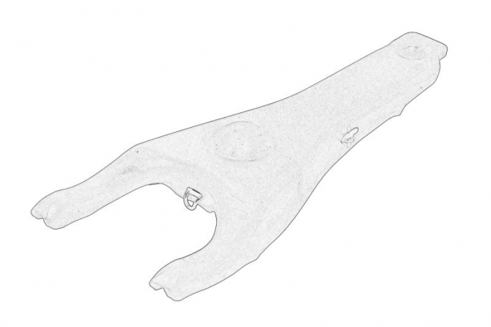 Furca ambreiaj potrivit TOYOTA ALLION I, ALTEZZA, AVENSIS, AVENSIS VERSO, CALDINA, CAMRY, CARINA E VI, CARINA II, CARINA III, CARINA V, CELICA, CHASER, COROLLA, COROLLA FX, CORONA 1.8-2.5 04.82-