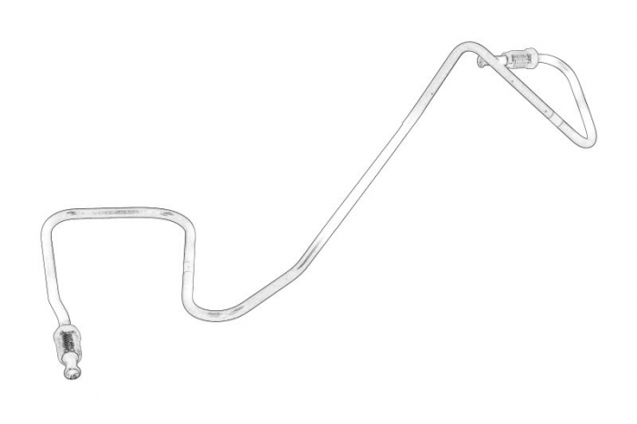 Furtun ambreiaj potrivit TOYOTA RAV 4 III, RAV 4 IV 2.0D 2.2D 02.06-09.19