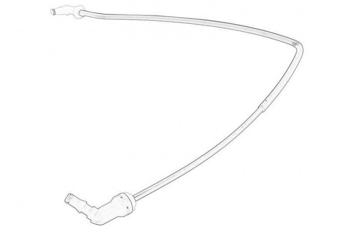 Furtun ambreiaj (transmisie BE4T) potrivit PEUGEOT 2008 I, 207, 208 I, 208 HATCHBACK 1.0-1.6D 02.06-