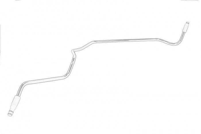 Furtun ambreiaj (Vehicule RWD) potrivit NISSAN NV400; OPEL MOVANO B; RENAULT MASTER III 2.3D 02.10-