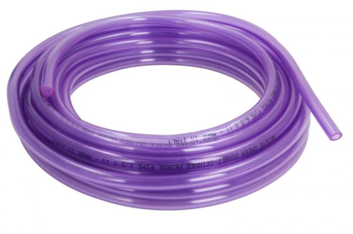 Furtun combustibil (6,5x11, violet, fara plumb, dublu strat, Lungime: 10m)