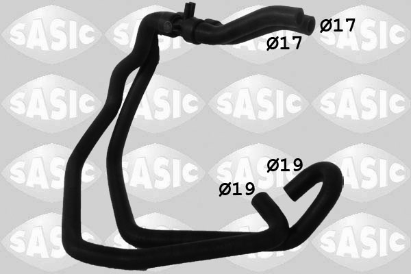 Furtun incalzire (19mm) potrivit OPEL MOVANO A; RENAULT MASTER II 2.2D 2.5D 12.97-