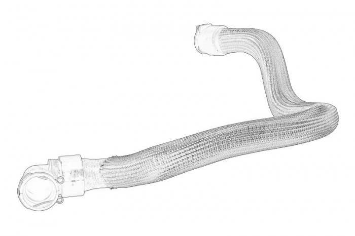 Furtun incalzire potrivit CITROEN C8, JUMPY II; FIAT SCUDO; LANCIA PHEDRA; PEUGEOT 807, EXPERT, EXPERT TEPEE 2.0D 05.99-