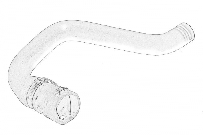 Furtun incalzire potrivit CITROEN JUMPER II; FIAT DUCATO; PEUGEOT BOXER 2.0D-3.0D 04.06-