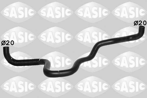 Furtun incalzire potrivit VW MULTIVAN T5, TRANSPORTER T5 2.5D 04.03-11.09