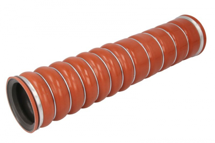 Furtun Intercooler (75,2 90,8mmx433mm, rosu) potrivit RVI PREMIUM 2 DXi7 10.05-