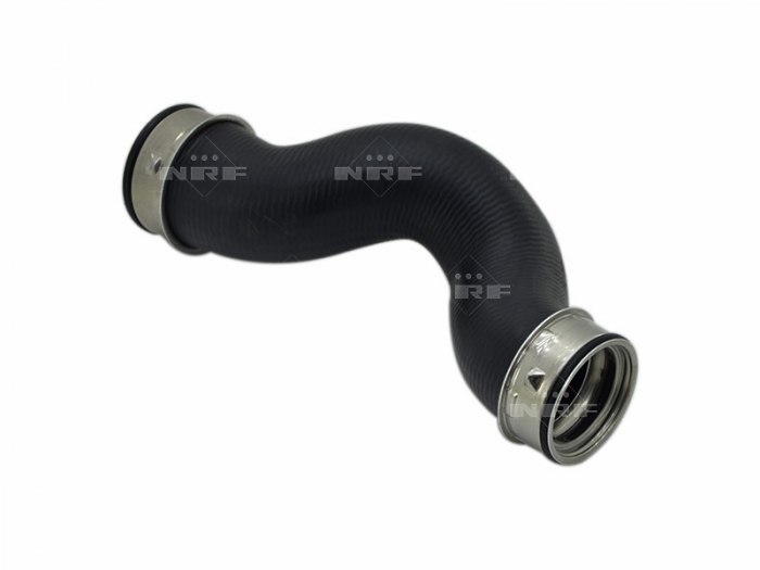 Furtun intercooler dreapta (inferior, diametru 56mm, lungime 320mm, negru) potrivit vw california t5 camper, multivan t5, transporter t5 1.9d 04.03-11.09