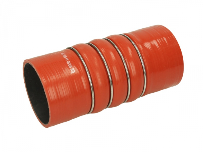 Furtun Intercooler (Partea de admisie, 80mmx192mm, rosu) potrivit RVI KERAX, PREMIUM 2 DXi11 DXi13 10.05-
