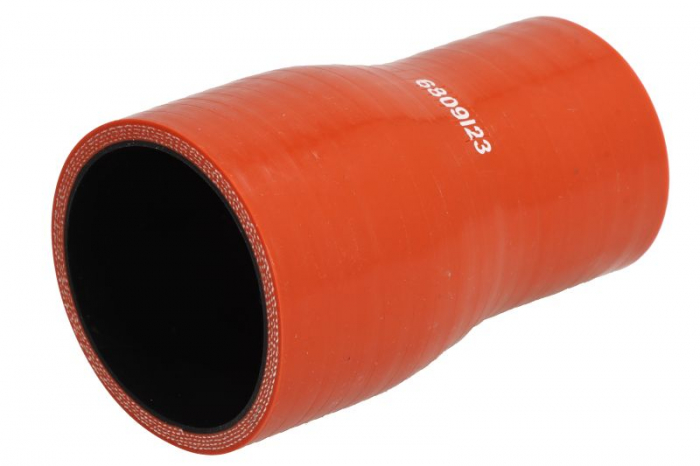 Furtun radiator (48mm) potrivit DAF 75 CF, 85 CF, 95, 95 XF, CF, CF 75, CF 85, DB, XF 105, XF 95; MERCEDES ACTROS, ACTROS MP2   MP3 471.943-XF355M 01.91-