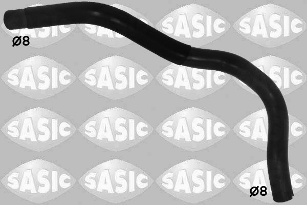 Furtun radiator (8mm/8mm) potrivit OPEL ASTRA H, ASTRA H CLASSIC, ASTRA H GTC, ZAFIRA B, ZAFIRA B/MINIVAN 1.7D 02.07- [2]