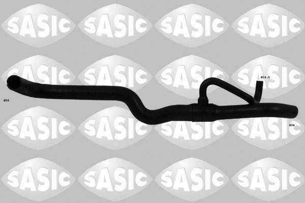 Furtun radiator inferior (14,5mm 34mm 36mm) potrivit CITROEN JUMPER I; PEUGEOT BOXER 1.9D 02.94-04.02
