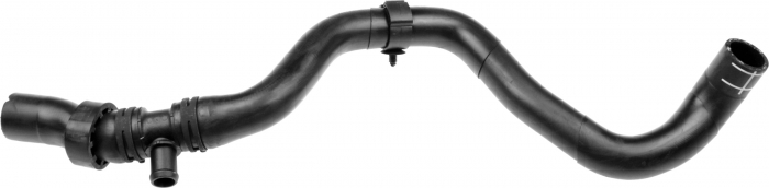 Furtun radiator inferior (31mm 30,5mm) potrivit AUDI A1; SEAT TOLEDO IV; SKODA FABIA II, FABIA II PRAKTIK, RAPID, ROOMSTER, ROOMSTER PRAKTIK; VW POLO, POLO V 1.6D 06.09-12.19
