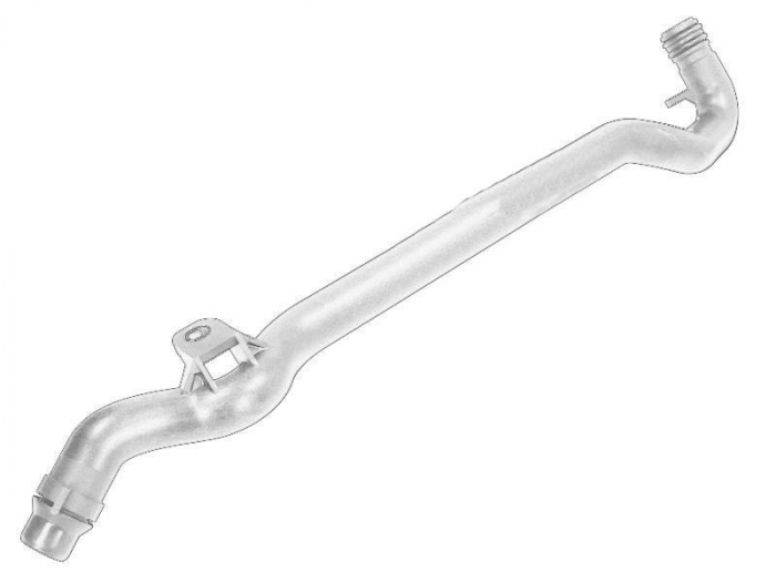 Furtun radiator potrivit BMW 3 (E46), 5 (E39), 7 (E38), X5 (E53) 2.0-3.0 08.95-10.06
