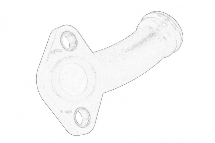 Furtun radiator potrivit PERKINS, URSUS 380, 380 M; BOBCAT 360, 470; MANITOU MLT634 -120 LSU, MLT735 -120 LSU, MLT741 -120 LSU; MASSEY FERGUSON 5440, 5445, 5450, 5455, 5460, 5465, 5475 [2]