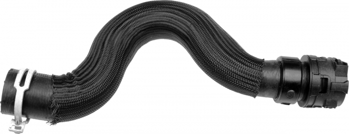 Furtun radiator superior (30,5mm 26,5mm) potrivit CITROEN BERLINGO, BERLINGO MULTISPACE, BERLINGO MINIVAN; PEUGEOT PARTNER, PARTNER TEPEE, PARTNER MINIVAN 1.6D 04.08-