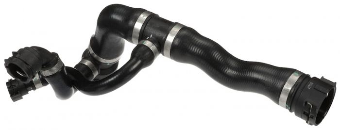 Furtun radiator superior stanga (38mm 38mm) potrivit BMW 5 (E60), 5 (E61) 2.2 2.5 3.0 12.01-12.10