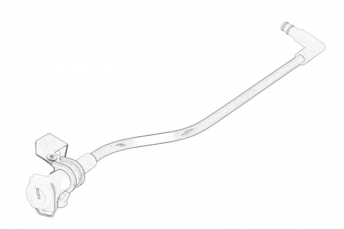 Furtun servo ambreiaj potrivit CITROEN JUMPER II; PEUGEOT BOXER 2.2D 04.06-
