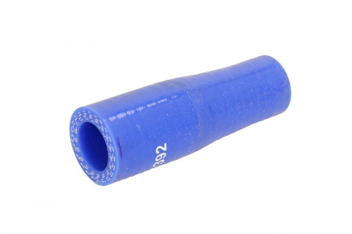Furtun silicon sistem racire 18mmx76mm rosuucere, culoare albastru, -40 220  C, presiune indoire: 0,9 MPa, presiune lucru: 0,3 MPa