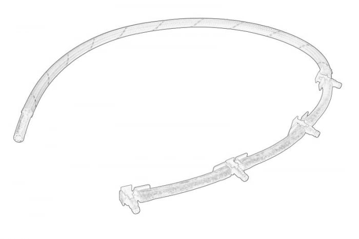 Furtun supracurgere combustibil BMW Seria 1 (F20), 1 (F21), 2 (F22, F87), 3 (E90), 3 (E91), 3 (E92), 3 (E93), 3 (F30, F80), 3 (F31), 3 GRAN TURISMO (F34), 4 (F32, F82), 4 (F33, F83), 4 GRAN COUPE (F36