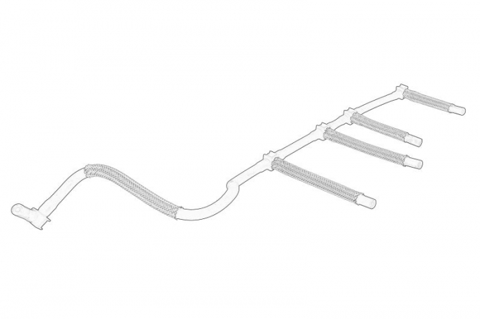 Furtun supracurgere combustibil CITROEN C4, C4 GRAND PICASSO I, C4 I, C4 PICASSO I, C5 II, C5 III; PEUGEOT 307, 308, 308 I, 407, 508 I 2.0D dupa 2003