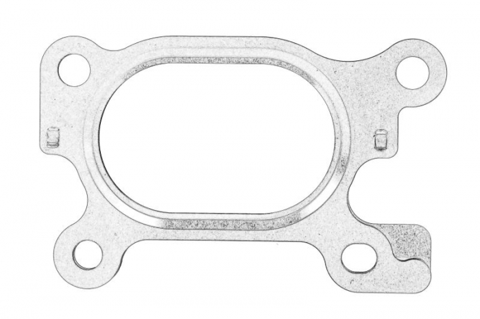 Garnitura galerie admisie evacuare potrivit PEUGEOT 108; TOYOTA AYGO, YARIS HATCHBACK 1.0 05.14-